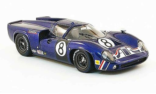 Lola T70 1969 1/43 Spark MkIII No.8 Zweiter Platz Daytona diecast model cars