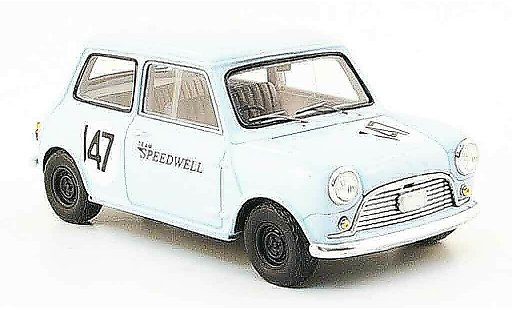 Austin Mini rallye 1/43 Spark Rally Saloon Car No.147 Team Speedwell 1960 diecast model cars