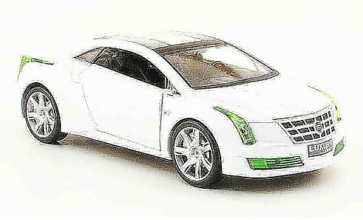 Cadillac Converj special edition 1/43 Luxury Die Cast Concept white Green 2009 diecast model cars