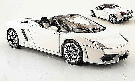 Lamborghini Gallardo LP560-4 LP560-4 1/18 Norev spyder white 2009 diecast model cars