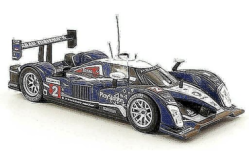 Peugeot 908 2010 1/43 Norev HDi FAP No.2 Team Sport 24h Le Mans diecast model cars