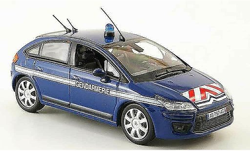 Citroen C4 police 1/43 Norev gendarmerie 2008 diecast model cars