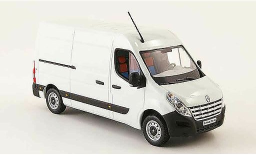 Renault Master Base 1/43 Norev white 2010 diecast model cars