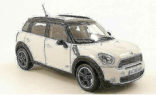 Mini Countryman S 1/18 Norev grey/black 2010 diecast model cars