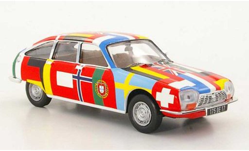 Citroen GS Berline 1/43 IXO Voiture sans Frontieres 1971 diecast model cars