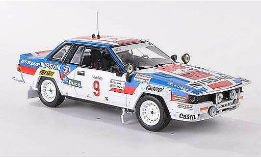 Nissan 240 RS 1/43 IXO No.9 Safari Rally 1984 T.Salonen/S.Harjanne diecast model cars