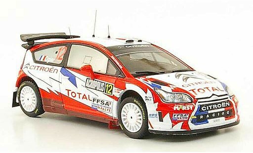 Citroen C4 WRC 2009 1/43 IXO No.12 Total Rally Griechenland diecast model cars