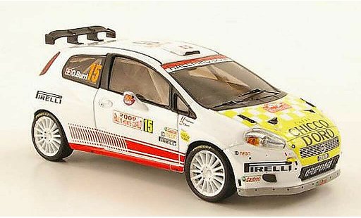 Fiat Grande Punto S2000 1/43 IXO No.15 Chicco D'Oro Rally Monte Carlo 2009 diecast model cars