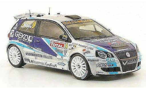 Volkswagen Polo Base 1/43 IXO S2000 No.9 Geko IRC Rally Ypres 2009 diecast model cars