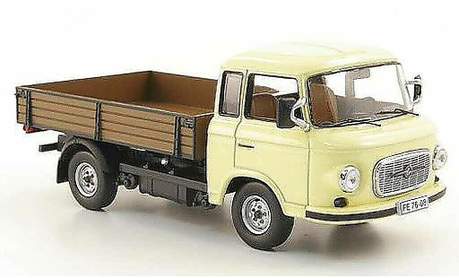 Barkas B 1000 plateau 1/43 IST Models flatbednwagen beige 1968 diecast model cars