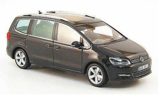 Volkswagen Sharan Base 1/43 Minichamps II grey 2010 diecast model cars