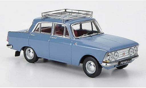 Moskwitsch 408 Base 1/43 IST Models E bluegrey 1966 diecast model cars