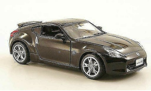 Nissan 370Z Base 1/43 J Collection Fairlady black 2009 diecast model cars