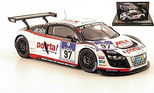 Audi R8 lms 1/43 Minichamps No.97 Team Phonix 24h Nurburgring 2010 diecast model cars