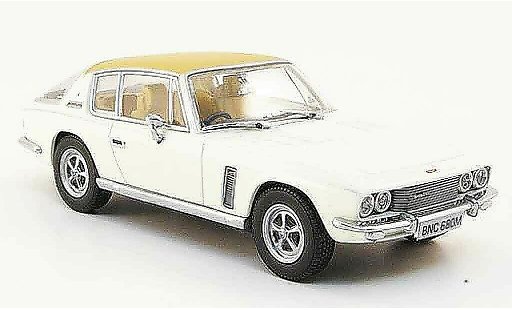 Jensen MK3 Base 1/43 Oxford Interceptor white brown diecast model cars
