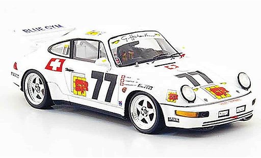 Porsche 911 RSR 1/43 Spark 964 Carrera No.77 24h Le Mans 1 diecast model cars