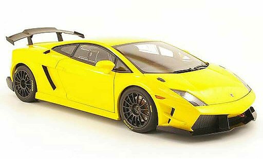 Lamborghini Gallardo LP560-4 LP560-4 1/18 Autoart super trofeo yellow 2009 diecast model cars