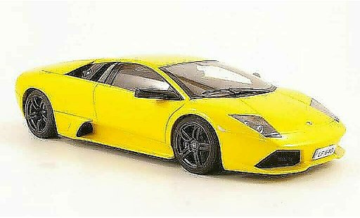 Lamborghini Murcielago LP640 1/18 Autoart yellow 2006 diecast model cars