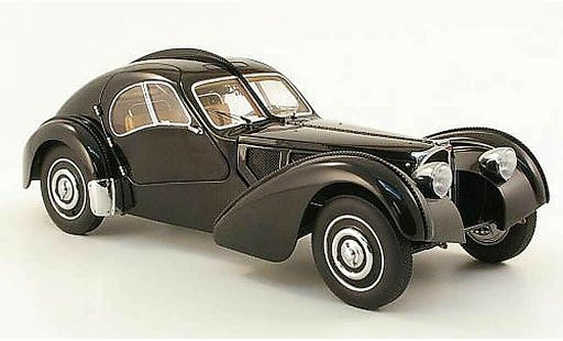 Bugatti 57 Atlantic 1/18 Autoart SC black 1938 diecast model cars