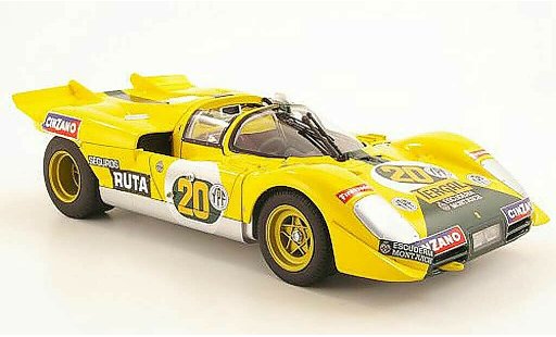 Ferrari 512 S 1/18 Hot Wheels no.20 escuderia montjuich 1000km buenos aires 1971 juncadella / pairetti diecast model cars