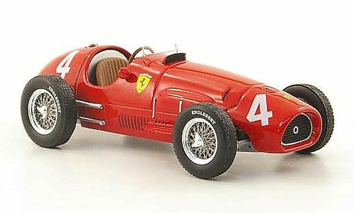 Ferrari 500 F2 1/43 Hot Wheels Elite No.4 A.Ascari GP Belgien (Elite) 1952 diecast model cars