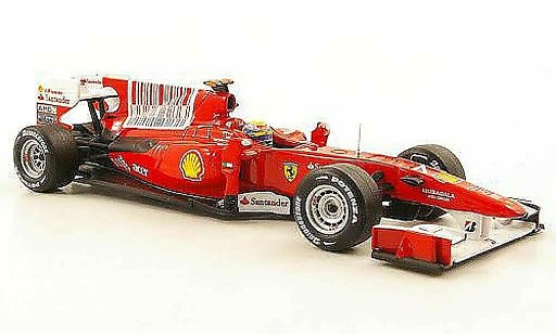 Ferrari F1 F2010 1/43 Hot Wheels Elite 0 No.7 F.Massa GP Bahrain (Elite) diecast model cars