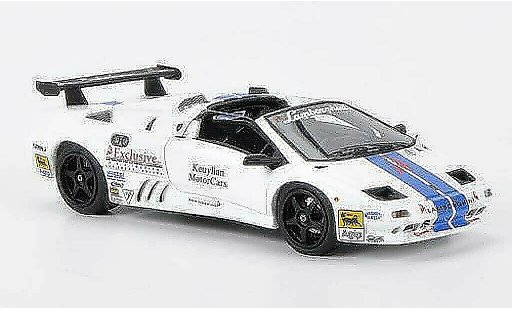 Lamborghini Diablo VT 1/43 Look Smart white/blue diecast model cars
