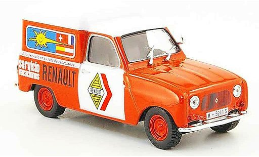 Renault 4 F4 1/43 IXO F f service spanien diecast model cars