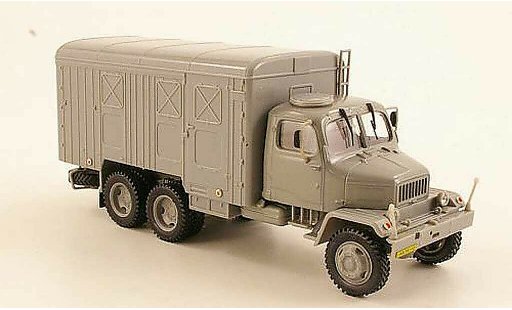 Praga V3S Kasten 1/43 Abrex van grey diecast model cars