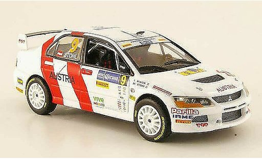 Mitsubishi Lancer Evolution IX 1/43 Vitesse No.9 winner Rally Mexiko 2009 M.Stohl / I.Minor diecast model cars