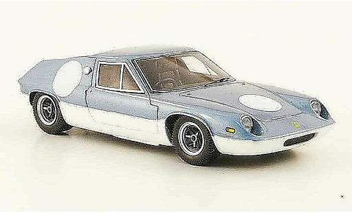 Lotus 47 GT 1/43 Ebbro grey metallisee blue white diecast model cars