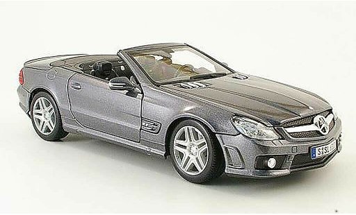 Mercedes Classe SL 63 1/18 Maisto amg grey sondermodell mcw 2009 diecast model cars