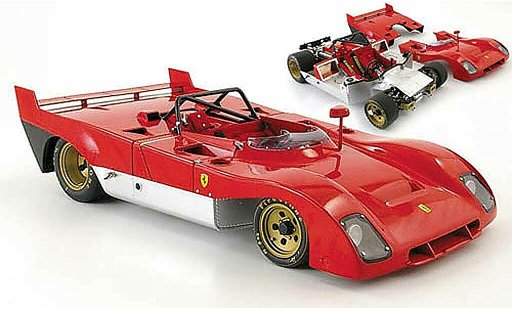 Ferrari 312 PB 1/18 GMP prototyp red diecast model cars