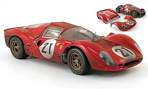 Ferrari 330 P4 1/18 GMP no.21 scarfiotti/parkes 24h le mans 1967 diecast model cars