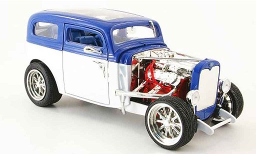 Ford Model A Custom 1/18 Yat Ming white/blue 1931 diecast model cars