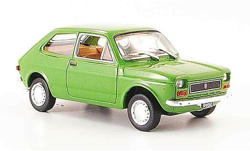 Fiat 127 Berlina 1/43 Norev green 1971 diecast model cars