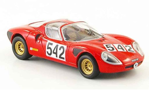 Alfa Romeo 33.2 stradale 1/43 M4 1968 no.542 p.laureati cappo carotti diecast model cars