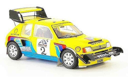 Peugeot 205 Turbo 16 1/43 Spark t16 no.2 pikes peak 1987 diecast model cars