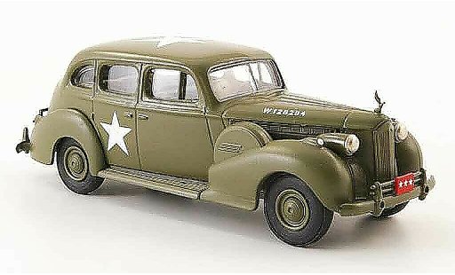 Packard Super 8 Sedan 1/43 Rextoys US Army olivgreen 1940 diecast model cars