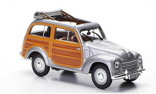 Fiat 500 Giardiniera 1/43 Norev Legno grey 1949 diecast model cars