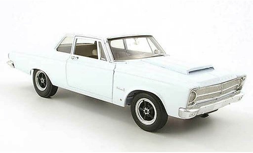 Plymouth Belvedere Belvedere II 1/18 Highway 61 white 1965 diecast model cars