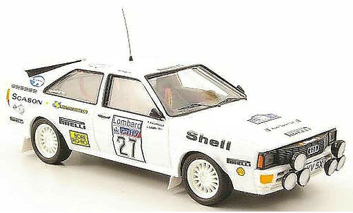 Audi Quattro rallye 1/43 Trofeu No.27 Lampi/Kuukkala RAC Rally 1982 diecast model cars