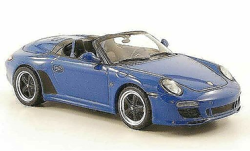 Porsche 911 S 1/43 Minichamps Speedster blue 2010 diecast model cars