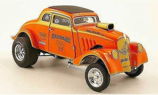 Ford Hot Rod 1933 1/18 Precision willys coupe gasser drag car k.s.pittman diecast model cars
