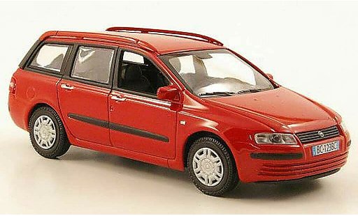 Fiat Stilo Multi Wagon 1/43 Hachette SW red 2002 diecast model cars