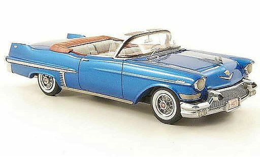 Cadillac Series 62 Convertible 1/43 American Excellence 1957 blue limite. edition 500 diecast model cars