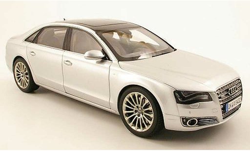 Audi A8 w12 l 1/18 Kyosho grey metallisee 2010 diecast model cars