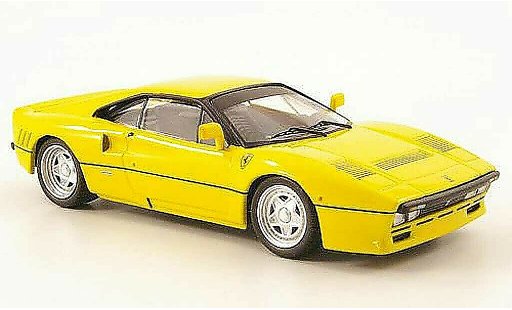 Ferrari 288 GTO 1/43 IXO yellow 1984 diecast model cars