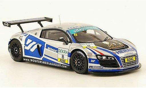 Audi R8 lms 1/43 Spark No.8 Team Rosberg ADAC Masters2010 diecast model cars