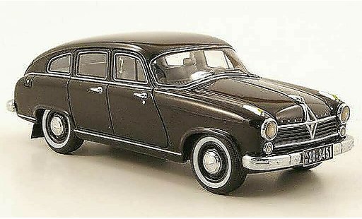 Borgward Hansa 2400 berline 1/43 Neo black 1955 diecast model cars